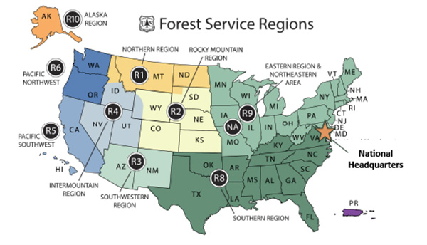 Forest Service Regions